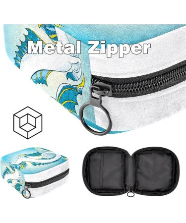 Ocean Animal Seahorse Sanitary Napkin & Tampon Storage Bag - Color3199 - Buy Online on GoSupps.com