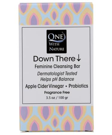 ONE WITH NATURE Fragrance Free Feminine Cleansing Bar 3.5 OZ