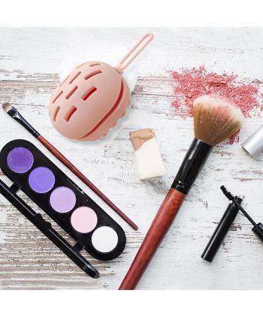 Silicone Makeup Sponge Holder - Soft & Shatterproof Beauty Blender Case for Travel - Pink Breathable & Easy to Carry - Buy Online on GoSupps.com
