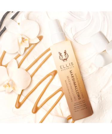 Ellis Brooklyn MARSHMALLOWS Hair And Body Mist - Gourmand Perfume with Marshmallow Caramel Accord & Milky Musks Vegan Perfume Made In The USA Marshmallows 3.4 Fl Oz (Pack of 1) - Buy Online on GoSupps.com