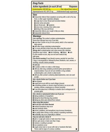 Robitussin Honey Severe Cough Flu & Sore Throat Nighttime Max Syrup 8 oz - Ages 12+ | Fast Relief - Buy Online on GoSupps.com