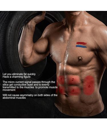 Cryfokt Electric Slimming Belt Portable ABS Stimulator with 6 Modes and 18 Levels Strengths Adjustable Weight Losing Abdominal Trainers Home Fitness Equipment for Men Women Training Device - Buy Online on GoSupps.com