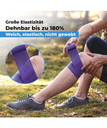 Zusan Vet Wrap 5cm 4.5m Pack of 12 Cohesive Bandages for Pets | Self-Adhesive Tape for Human Wrist and Ankle Sprain Assorted Colors - Buy Online on GoSupps.com