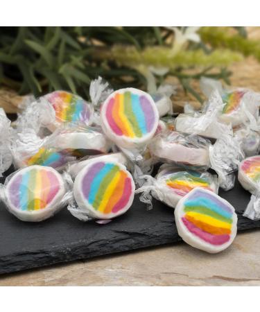  Kywi Rainbow candies for birthdays parties weddings 500g Hand-rolled rainbow-patterned Rocks candies Table decoration party favors - Buy Online on GoSupps.com