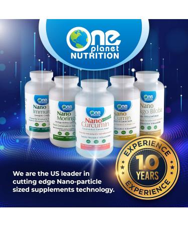 One Planet Nutrition Nano Vitamin C 250 mg Veggie Capsules (240 Servings) Ascorbic Acid from Lime Extract Nano for Enhanced Absorption Supports Collagen Production & Immune Health Non-GMO Vegan - Buy Online on GoSupps.com