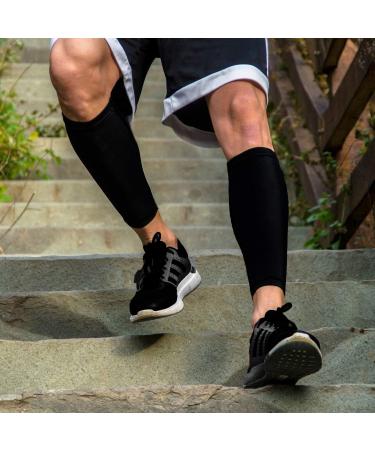 Mava Sports Calf Sleeves Compression for Runners - Unisex Gold Small | Enhance Performance & Recovery - Buy Online on GoSupps.com