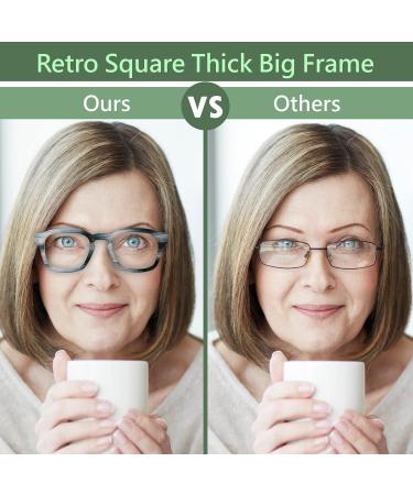 Trendy Women s Reading Glasses | Blue Light Filtering | Black & Gray | +0.00 to +3.00 | International Shipping - Buy Online on GoSupps.com