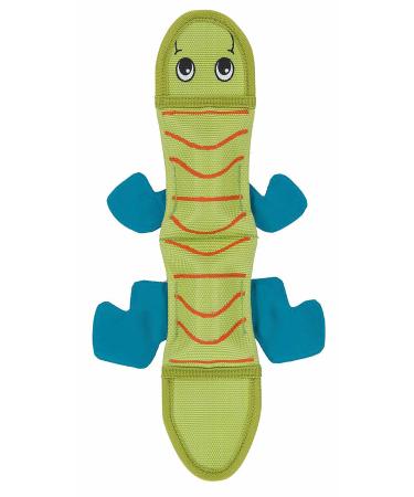 Kyjen 30010 Outward Hound Fire Biterz Robust Material real fire hose dog toys 2 squeaking elements size S green size S green