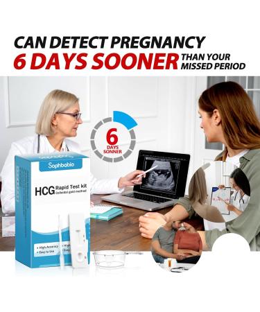 Quick Result Home Pregnancy Test Midstream Sticks | HCG Testing Kit - Individually Wrapped | Fast Accurate & Reliable International Shipping - Buy Online on GoSupps.com