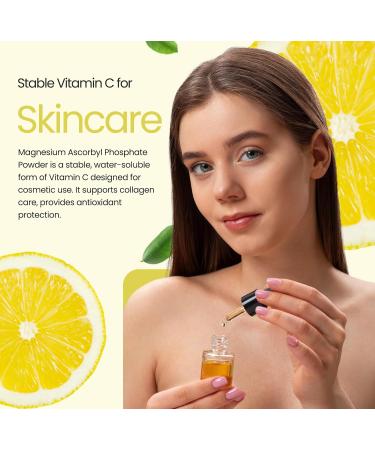 Talsen Chemicals Magnesium Ascorbyl Phosphate Powder Magnesium Ascorbyl Phosphate Stable Vitamin C Magnesium Ascorbyl Phosphate MAP Powder for DIY Skincare Products (2 Ounce / 56 Grams) - Buy Online on GoSupps.com