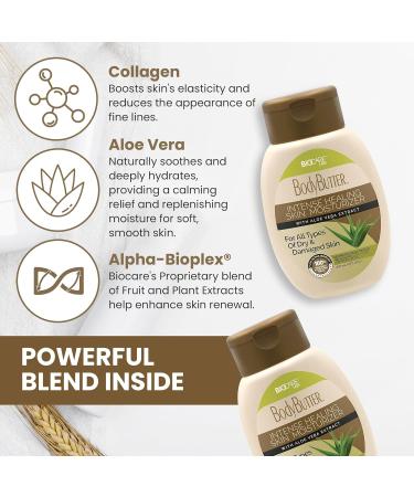 Biocare Labs Moisturizing Body Butter - Hydrating Body Cream W/Aloe Vera and Cucumber Extracts (Fragrance Free) - Instantly Penetrates and Deeply Renews Skin - Lotion Designed For Dry Skin 8 Fl Oz (Pack of 1) - Buy Online on GoSupps.com