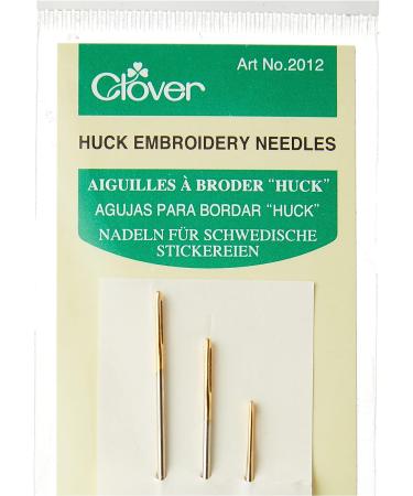 Clover 2012 Huck Embroidery Needles - Premium Quality for Fine Stitching - Buy Online on GoSupps.com