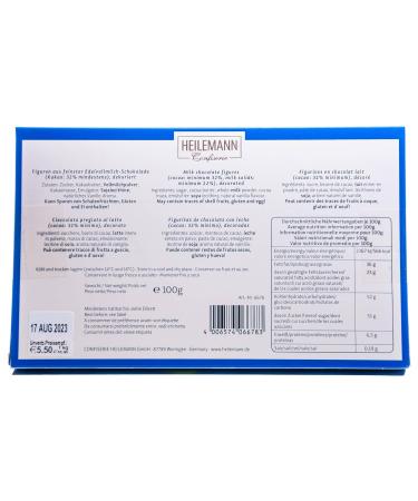 Heilemann Chocolate Figures Theme Pack - Fine Milk Chocolate Gift Pack (100g) - Perfect for Any Occasion - Buy Online on GoSupps.com