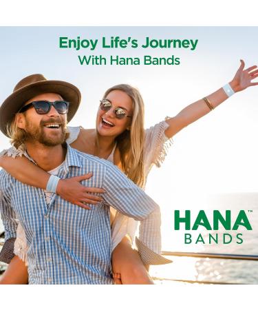 Hana Bands Acupressure Wristbands - Effective Motion Sickness & Nausea Relief for Adults & Kids - Morning Sickness Aid for Pregnant Women - Travel Comfort Solutions - Buy Online on GoSupps.com