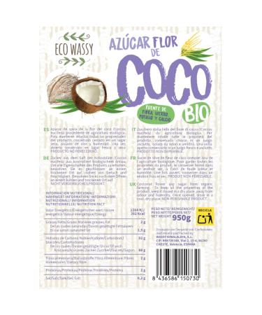 Buy Bio Coconut Blossom Sugar - Organic Gluten-Free & Low Glycemic Index | 100% Natural Vegan Sweetener - Buy Online on GoSupps.com