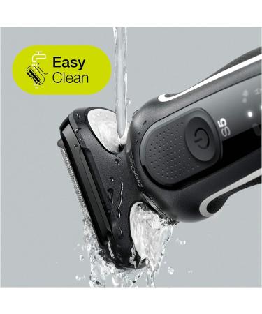 Buy Braun Series 5S Electric Razor for Men - 3 Flexible Blades Beard Trimmer 50 Min Runtime Wet & Dry EasyClick - International Shipping - Buy Online on GoSupps.com