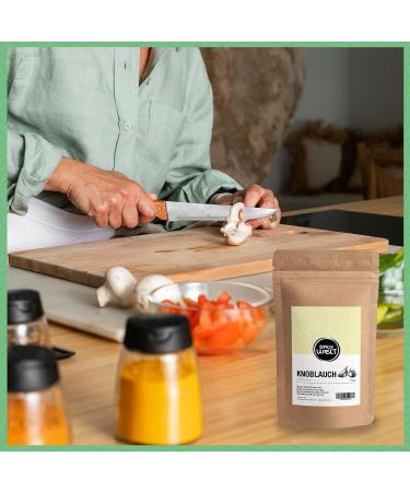 Spicy Welt Flocons d'Ail (500g) Ail en P tales ( minc S ch ) | Pour Gratins R tis & Plats en Sauce | Texture Fondante & Saveur Confite | 100% Naturel Sans Additifs - Buy Online on GoSupps.com