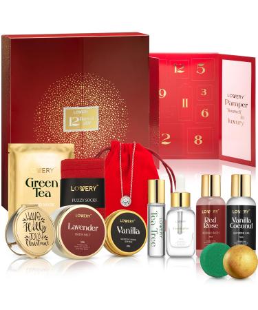 Birthday & Anniversary Gifts for Her | 12-Day Beauty Surprise Set | Spa & Bath Gift for Women & Men - Buy Online on GoSupps.com