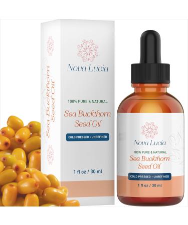 100% Pure Natural Sea Buckthorn Oil Extracted from High Altitude Himalayas  Exquisite Single Ingredient Multi Purpose No Chemicals  Hydrating Face Oil  Skin Moisturizer   Hair Oil  Anti Aging Nail Oil  Compare With Organ...