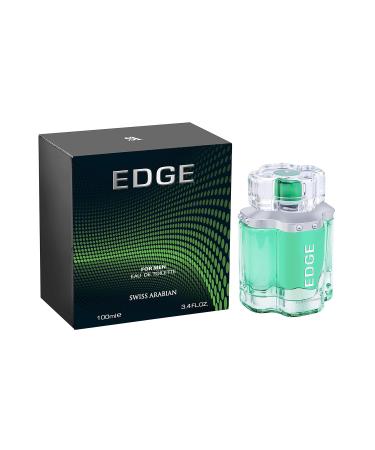 Swiss Arabian EDGE - Luxury Products From Dubai - Long Lasting Addictive Personal EDP Spray Fragrance - Seductive Signature Aroma - 3.4 oz Cedar 3.4 Fl Oz (Pack of 1) - Buy Online on GoSupps.com