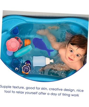 FRCOLOR 2pcs Silicone Body Scrubber Set for Men, Shower & Massage Brushes for Baby, Home Bathing Supplies - Buy Online on GoSupps.com