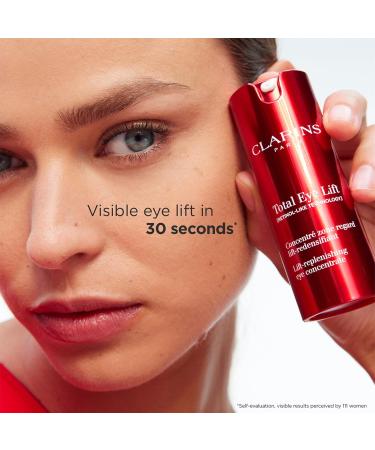 Clarins NEW Total Eye Lift | Anti Aging Eye Cream | Targets Wrinkles Crow's Feet Dark Circles and Puffiness For a Visible Eye Lift in 30 Seconds | REFILLABLE Total Eye Lift 0.5 Oz - Buy Online on GoSupps.com