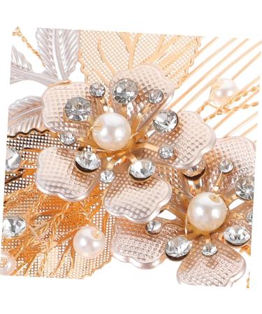 FRCOLOR Hair Comb Bride Hair Accessories Formal Hair Accessories for Women Flower Hair Accessories Hanfu Hair Accessories Aesthetic Hair Accessories Fairy Jewelry for Women - Buy Online on GoSupps.com