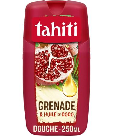 TAHITI - Tahiti Pomegranate & Coconut Oil Shower Gel - Formula with Natural Ingredients - Pack of 3 x 250 ml - Buy Online on GoSupps.com