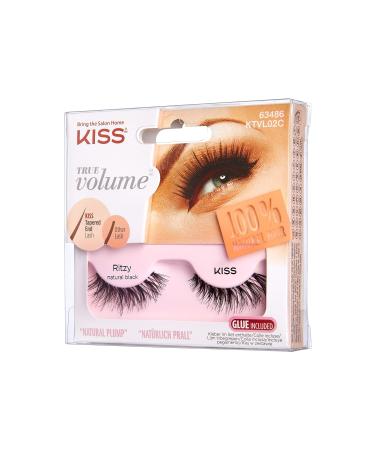 Kiss Kiss Eyelash Band True Volume - Ritzy | 1 Pack (2 Pieces) | Black - Shop Internationally! - Buy Online on GoSupps.com