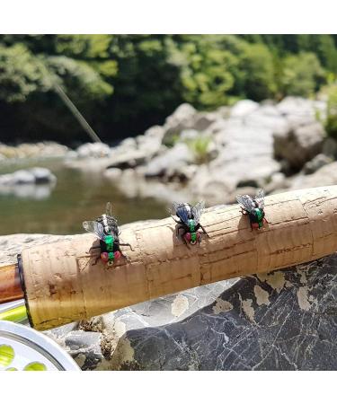 YZD Premium Realistic Trout Flies Collection - Dry Fly Assortment for Fly Fishing | A12 Lures Kit - Buy Online on GoSupps.com