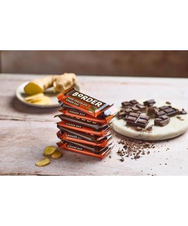 Border Dark Chocolate Ginger bars 144 g - Buy Online on GoSupps.com
