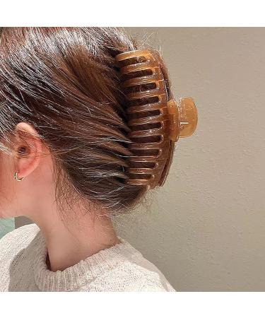 Aolalow 4.35 Big Hair Claw Clips - Nonslip Strong Hold for Thick Hair (4 Packs) - Buy Online on GoSupps.com