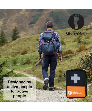 BlisterPod Advanced Blister Kit (18 Pc. Set) for Sport & Outdoors | Foot Blister Prevention & Treatment | Travel/Hiking/Running/Sports - Buy Online on GoSupps.com