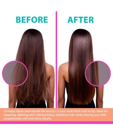 NAPURA C9 Deep Conditioning Hair Mask - Jojoba & Avocado Oil for Damaged Dry Hair | Sulfate & Paraben Free | 6.76 fl oz Protein Repair Treatment - Buy Online on GoSupps.com