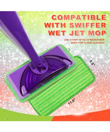 DAPPER Reusable Mop Pad Refills - 2 Pack Microfiber Pads for Swiffer WetJet Mop | Wet & Dry Floor Cleaning - Buy Online on GoSupps.com