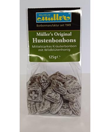 Mller's Original Cough Drops (9 bags - 10% discount) Mller Original Cough 125 g (9 pack)