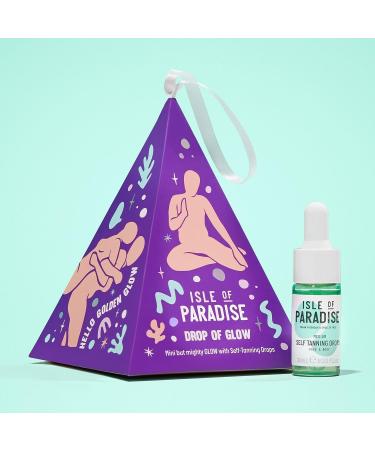 Isle of Paradise Drop of Glow Gift Set | Containing Travel Sized Self-Tanning Drops in Shade Medium 10ml - Buy Online on GoSupps.com