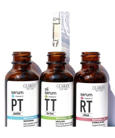 CLARA'S NEW YORK Retinol Facial Serum - 30ml | Stimulating Formula - Buy Online on GoSupps.com