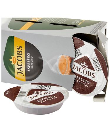Buy Tassimo Capsules Jacobs Espresso Classico & Milka Cocoa - 80 Coffee Capsules & 40 Cocoa Capsules Bundle | International Shipping - Buy Online on GoSupps.com