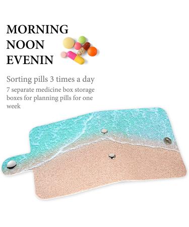 Hennaja Clear Plastic Pill Bags - Self-Sealing Pill Organizer for Travel - Sandbeach (1 Pack) - Buy Online on GoSupps.com