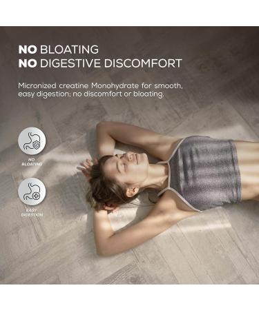 PURE TRIBE PureCreatine Micronized Creatine Monohydrate Powered by Creavitalis Unflavored Creatine Monohydrate Powder for Energy & Recovery No Bloating, Easy Digestion 5g per Scoop, 300g - Buy Online on GoSupps.com