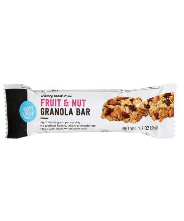 Happy Belly Fruit & Nut Chewy Trail Mix Granola Bars - 6 Count (Pack of 1) - Buy Online on GoSupps.com