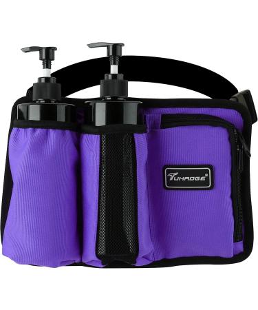Massage bottle bag massage oil holster lotion holster massage therapist massage oil holster massage lotion violet 3 bottle violet 3 bottle