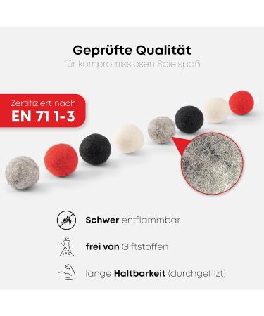 St.Pawly Filzis - 100% Sheep Wool Cat Toys | Sustainable & Interactive Filzballs for Cats | Eco-Friendly Cat Fun - Buy Online on GoSupps.com