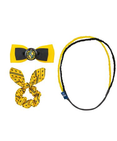 Cinereplicas Harry Potter - Hair Accessories Trendy (Bunny Ear Clip Double Headband) - Hufflepuff Hufflepuff - Trendy