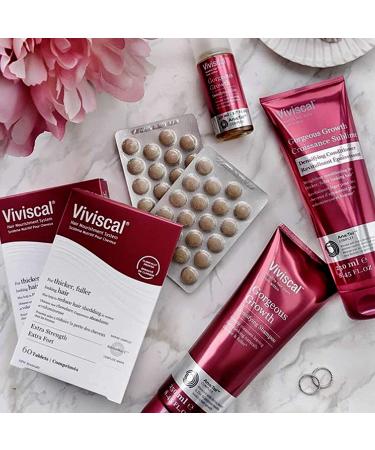 Viviscal Gorgeous Growth Densifying Leave-in Elixir 1.7 oz - Keratin, Biotin, Zinc for Thicker Fuller Hair - Ana Tel Proprietary Complex - Buy Online on GoSupps.com