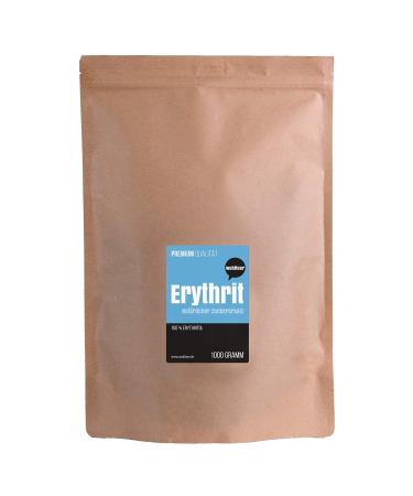 Boast Premium Erythrit |1000g |Sugar alternative |Calorieless |The original from France |Light |Without additives |Tooth-friendly
