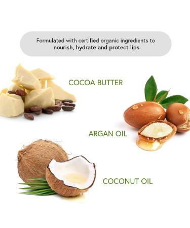 Honeybee Gardens Organic Vegan Gluten-Free Tinted Lip Balm - Nudie Patootie for Color & Nourishment - Buy Online on GoSupps.com