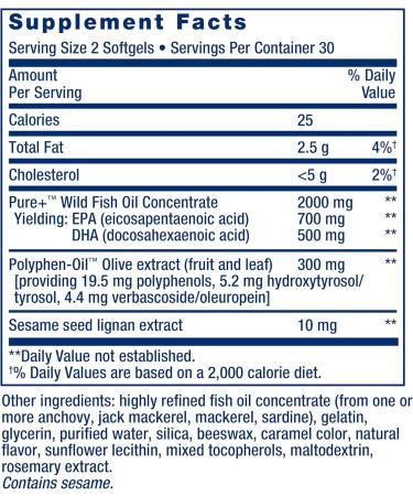 Life Extension Super Omega-3 Fish Oil â€“ 60 Softgels | Premium Omega-3 Support - Buy Online on GoSupps.com