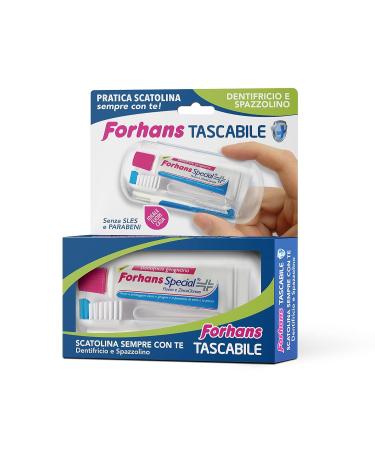 Forhans Woll+Dentif Travel Kit - Premium Oral Care for International Travelers | Shop Now! - Buy Online on GoSupps.com